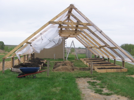 A-Frame Greenhouse