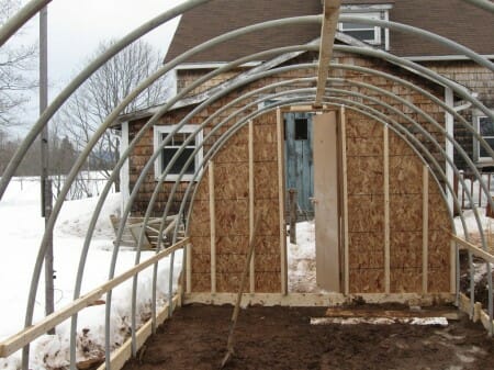 Nova Scotia Hoop-Frame Greenhouse