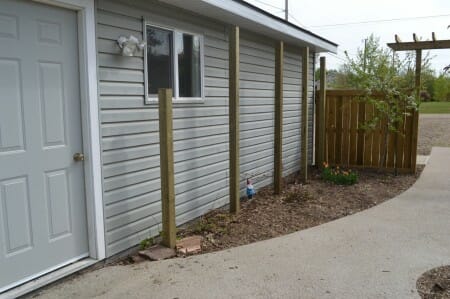 Garden Trellis Posts